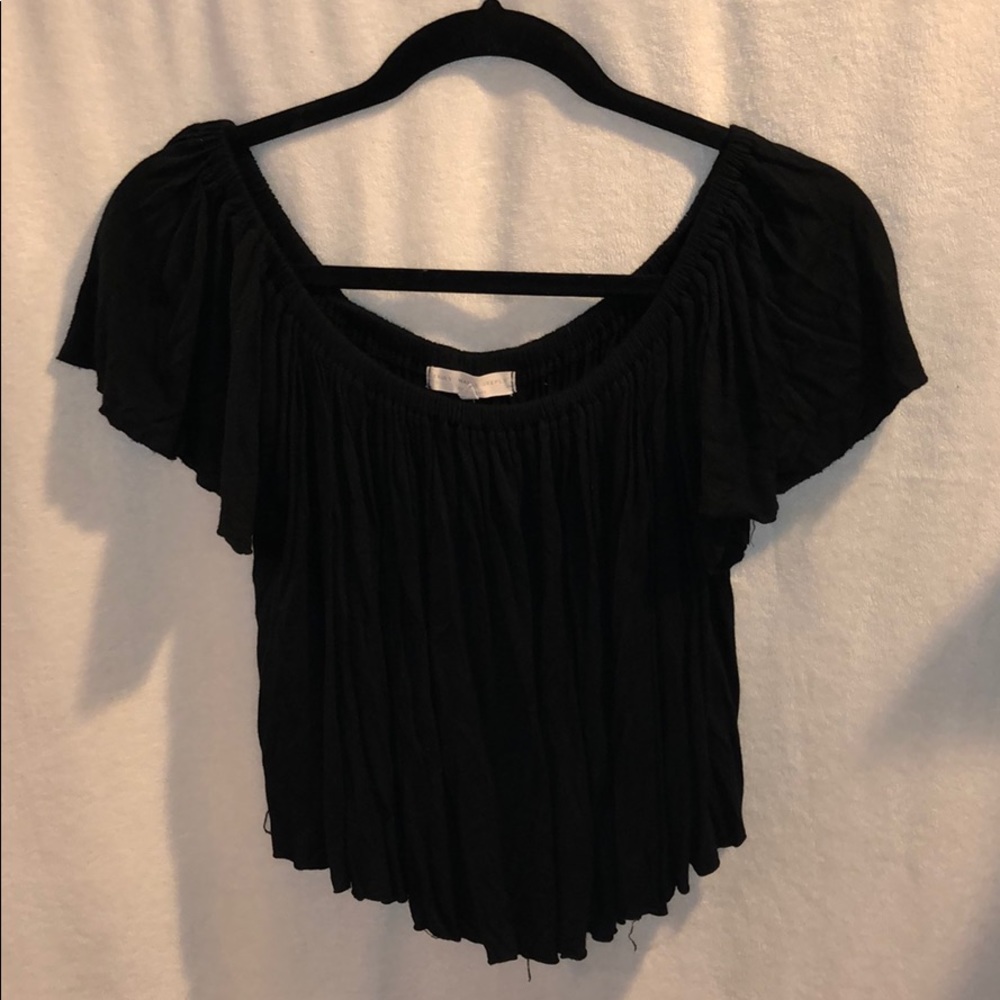 Off the shoulder shirt